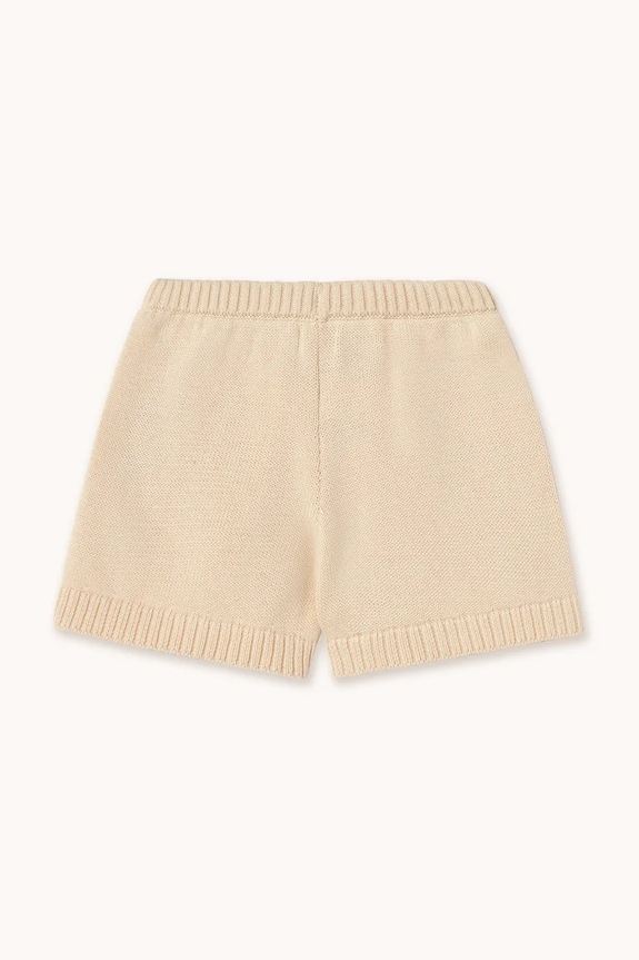Dziewczynka Tinycottons szorty bawełniane dziecięce STRAWBERRIES SHORTS SS25.301 beżowy