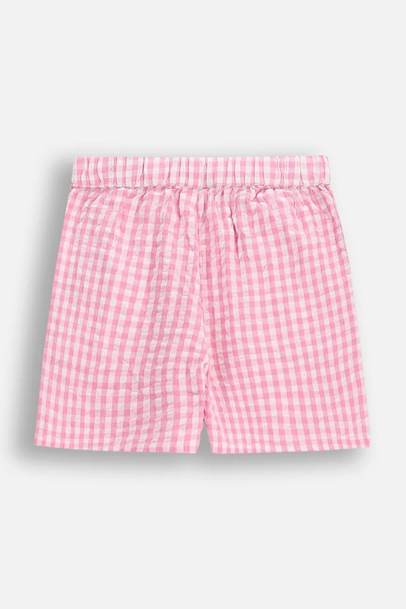 Fete Coccodrillo pantaloni scurți din bumbac pentru copii WC5119501HGK roz