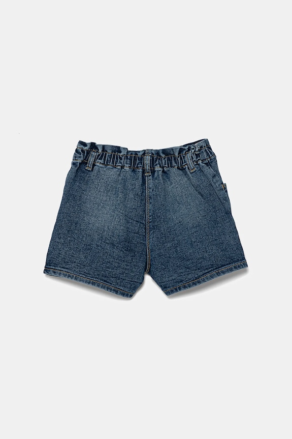 United Colors of Benetton pantaloni scurti din denim pentru copii 4PORG902H.P.Seasonal albastru SS25
