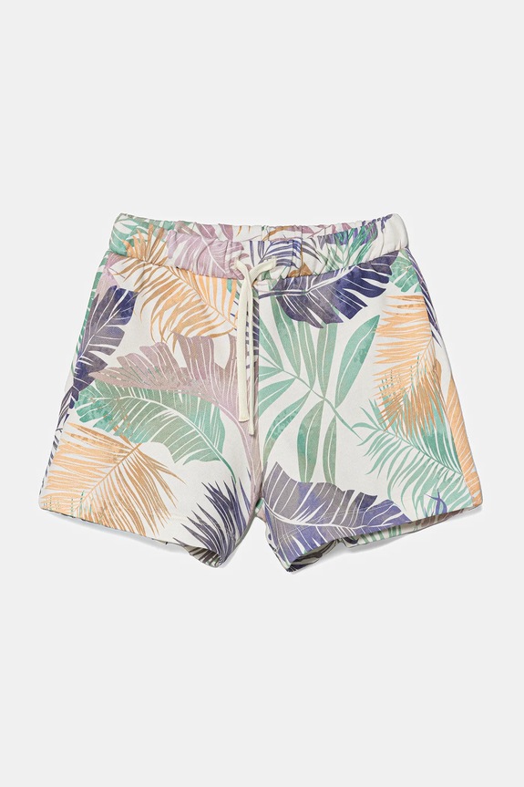 Dječje pamučne kratke hlače United Colors of Benetton pletivo narančasta 35UJC903F.G.Seasonal