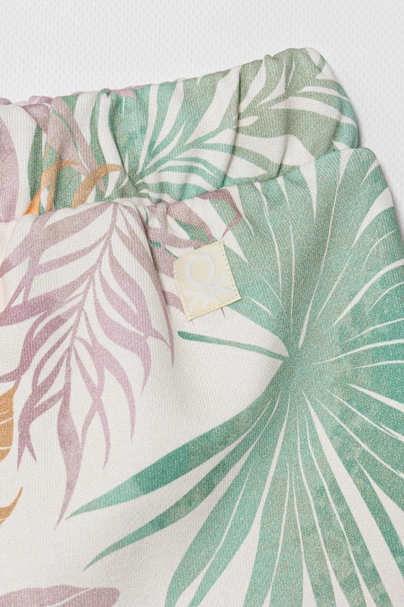 Djevojčice Dječje pamučne kratke hlače United Colors of Benetton 35UJC903F.G.Seasonal narančasta