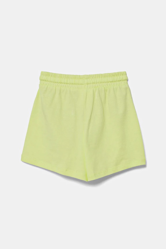 United Colors of Benetton gyerek pamut rövidnadrág 3BL0G901T.P.Seasonal zöld SS25