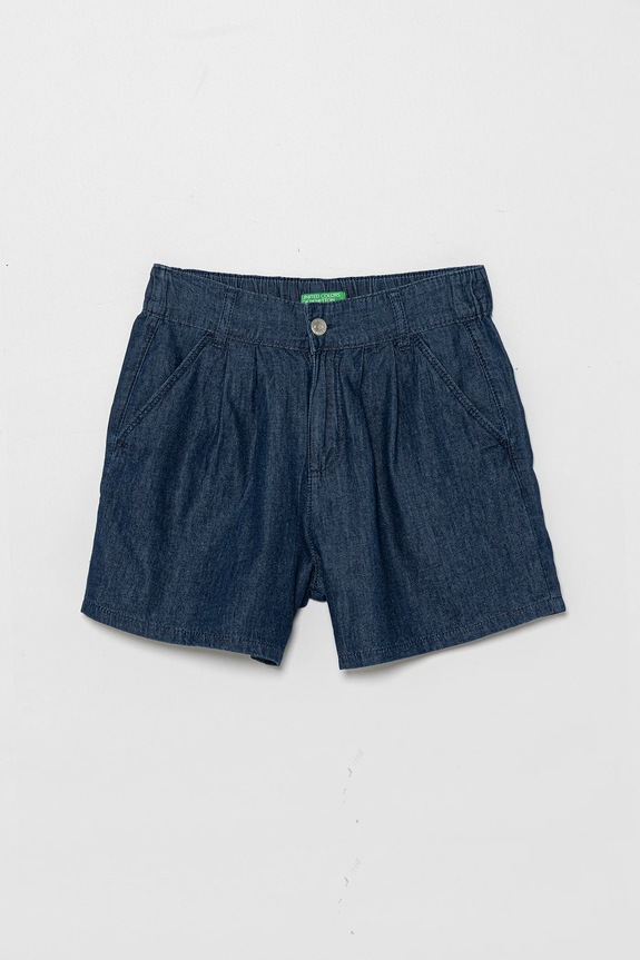 Παιδικό βαμβακερό σορτς United Colors of Benetton casual σκούρο μπλε 4DHJC903T.G.Seasonal