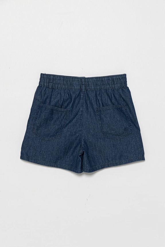Παιδικό βαμβακερό σορτς United Colors of Benetton 4DHJC903T.G.Seasonal σκούρο μπλε SS25