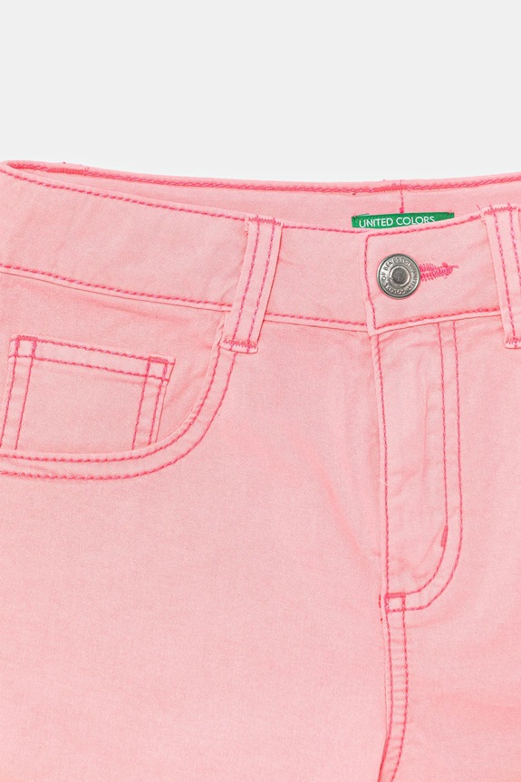 Fete United Colors of Benetton pantaloni scurți copii 4O69C9040.G.Seasonal roz