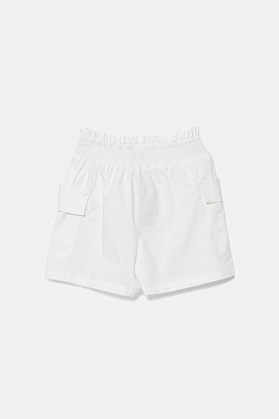 Παιδικό σορτς United Colors of Benetton 4L2VC903S.G.Seasonal λευκό SS25