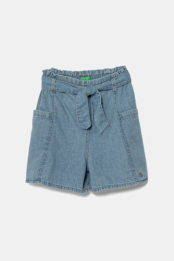 Dětské riflové kraťasy United Colors of Benetton riflovina modrá 4AD6C903V.G.Seasonal