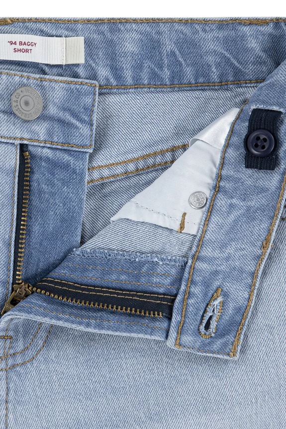 Levi's shorts in jeans bambino/a LVG 94 BAGGY SHORT blu 4EM221