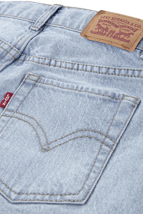 Levi's shorts in jeans bambino/a LVG 94 BAGGY SHORT 4EM221 blu