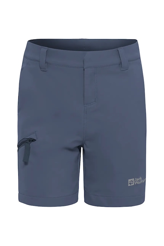 Jack Wolfskin pantaloni scurti copii TURBULENCE SHORTS K A63685.116.152 albastru SS25