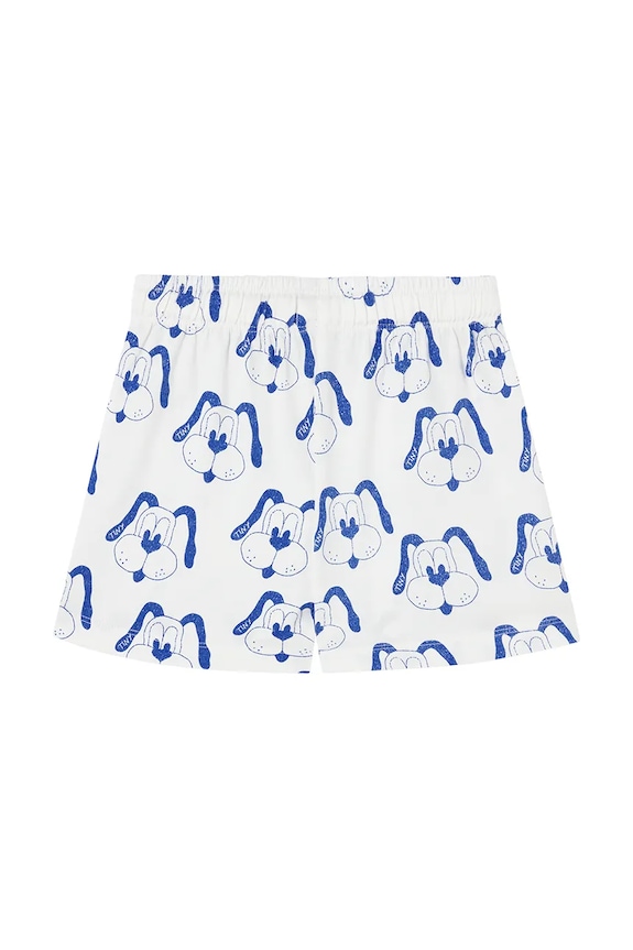 Detské bavlnené šortky Tinycottons DOGS SHORT SS25.461 béžová SS25