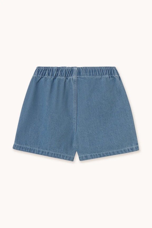 Dětské bavlněné šortky Tinycottons GRAPHIC DENIM SHORT SS25.242 modrá SS25