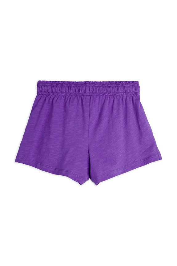 Mini Rodini pantaloni scurți din bumbac pentru copii Seagull 2523012745 violet SS25