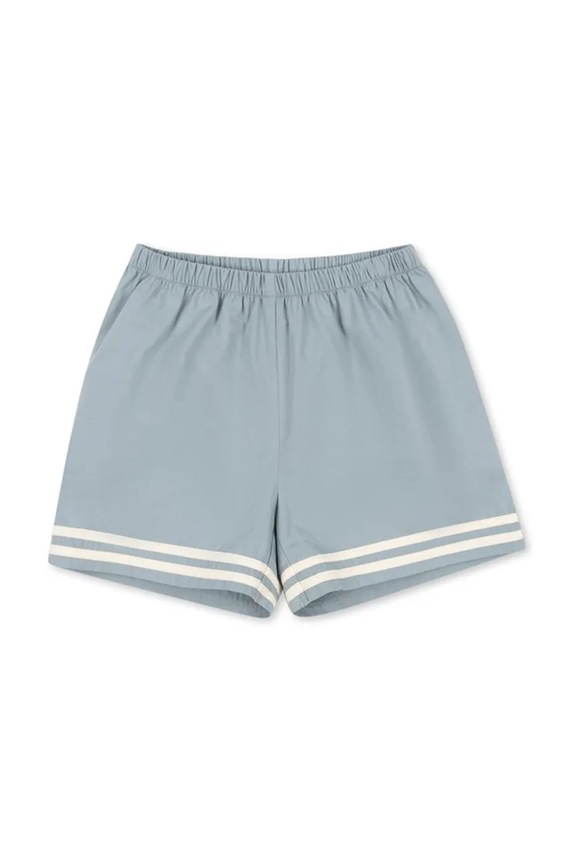 Konges Sløjd szorty bawełniane dziecięce CELEBRATION SAILOR SHORTS GOTS bawełna niebieski KS103569