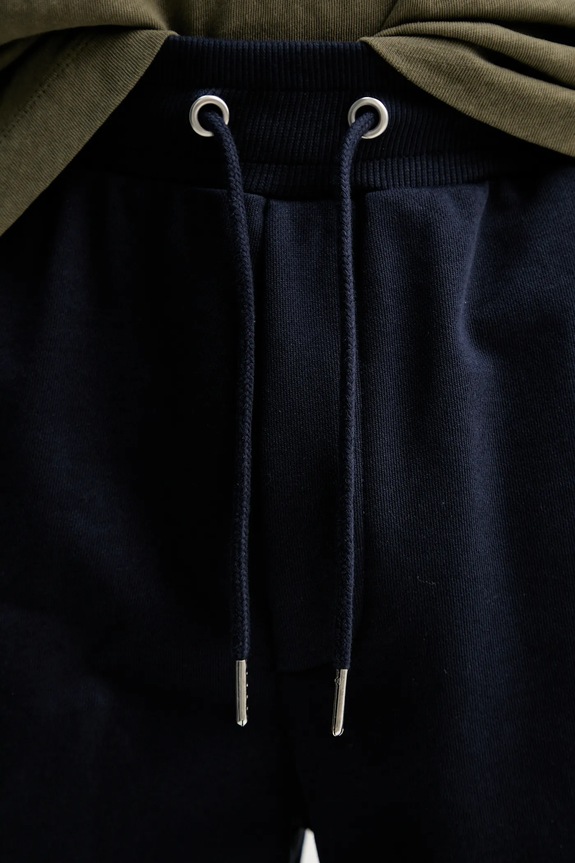 Pamučne kratke hlače Les Deux LDM531071 mornarsko plava