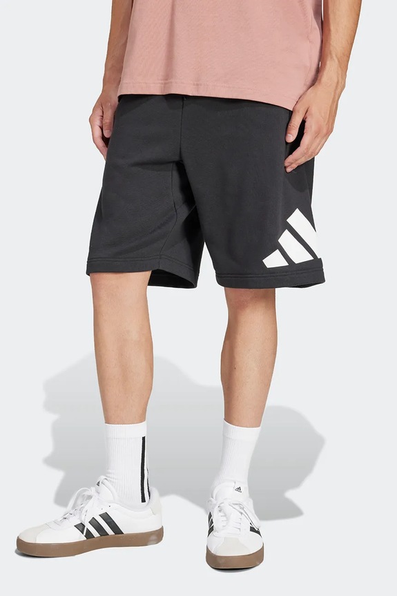 adidas pantaloni scurti Essentials tricotaj negru JE8956