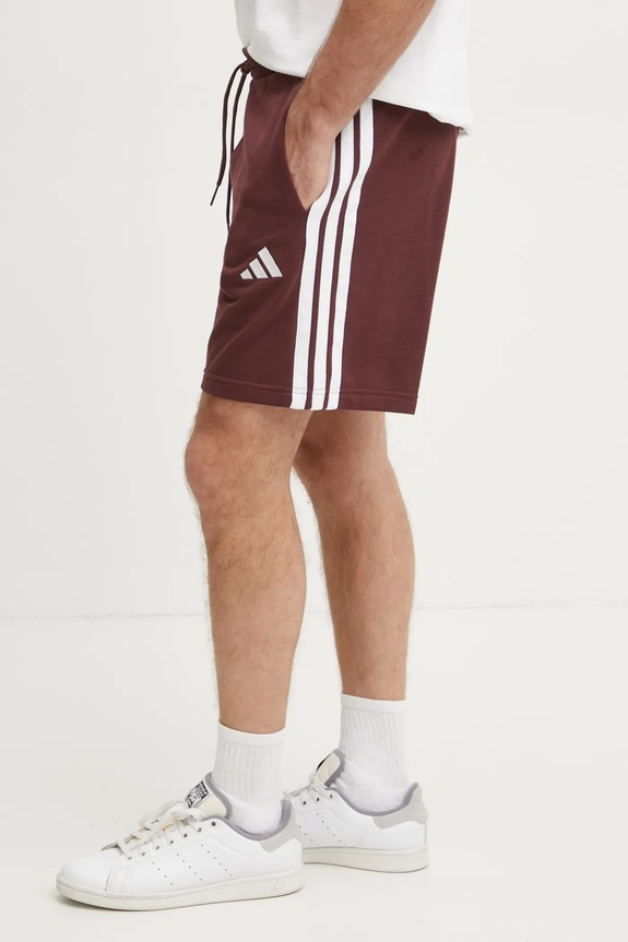 adidas szorty Essentials dzianina czerwony JE6418