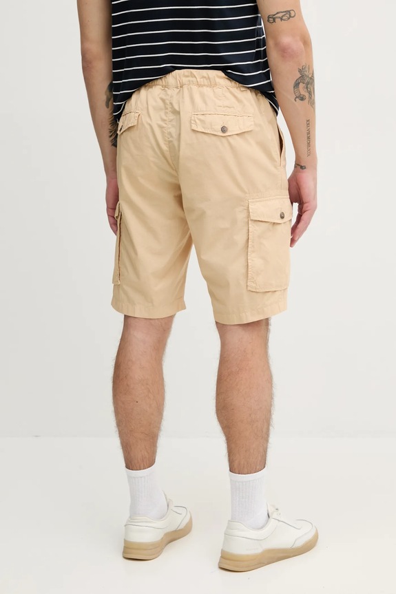 Odzież Paul&Shark szorty bawełniane 25414025 beżowy