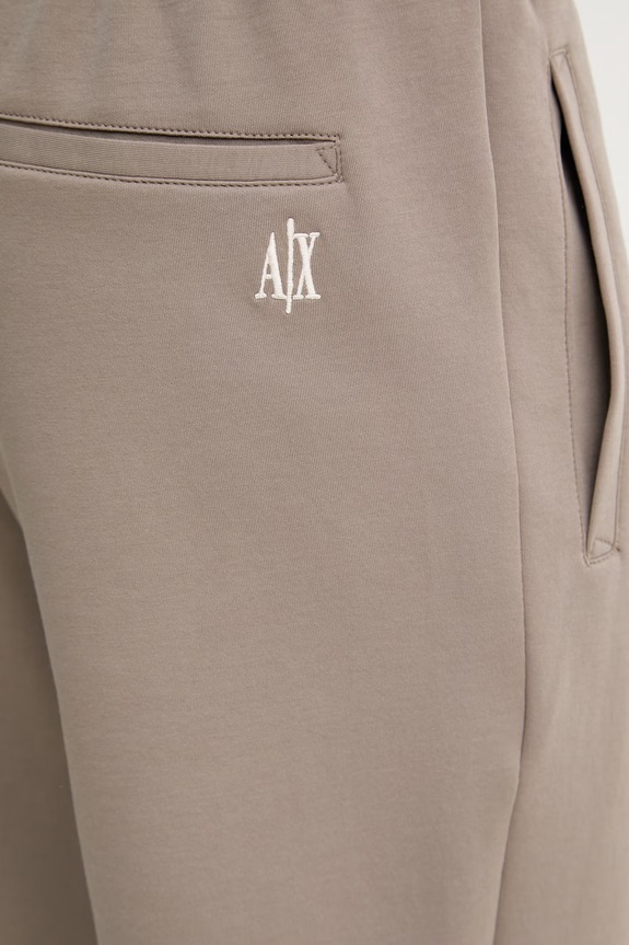 Armani Exchange šortky pánske s bavlnou hnedá XM000372.AF10818.NOS