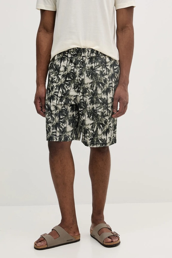 Pamučne kratke hlače Armani Exchange pamuk zelena XM000427.AF14869