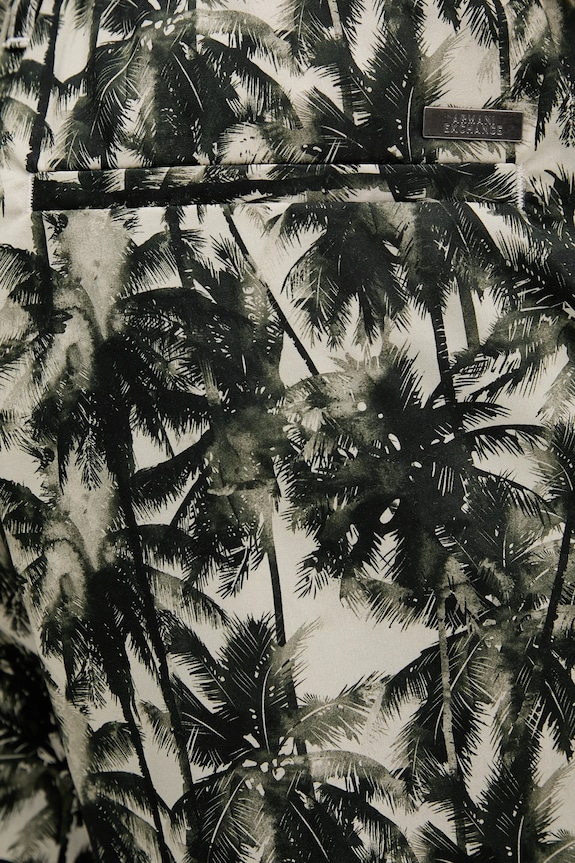 Pamučne kratke hlače Armani Exchange zelena XM000427.AF14869