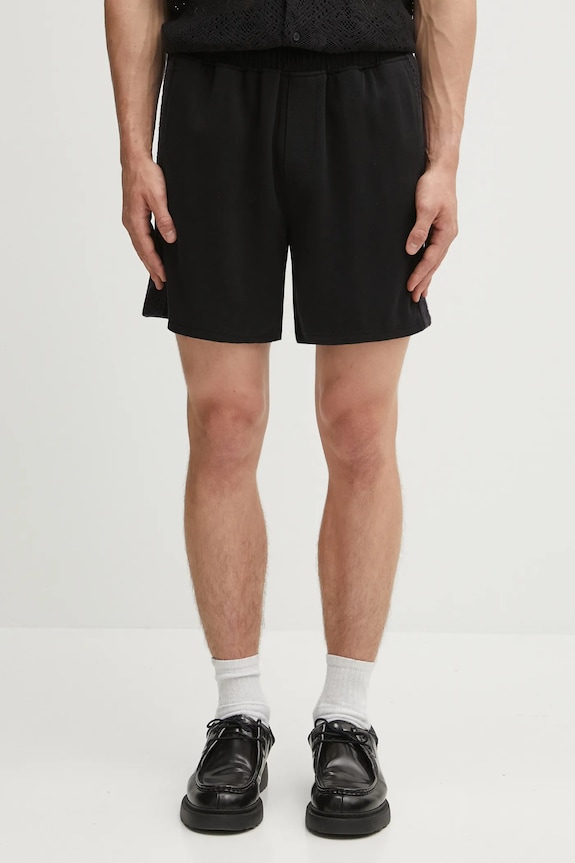 Šortky Represent Knitted Panel Short jemný vzor čierna MLM71023.01