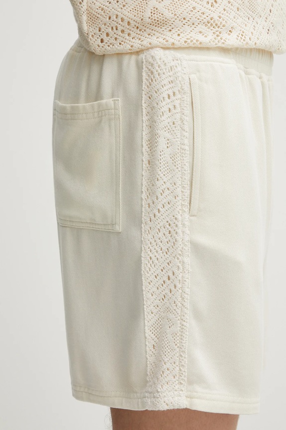 Kratke hlače Represent Knitted Panel Short bež MLM71023.31