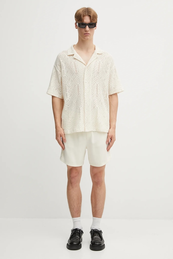 Kratke hlače Represent Knitted Panel Short MLM71023.31 bež