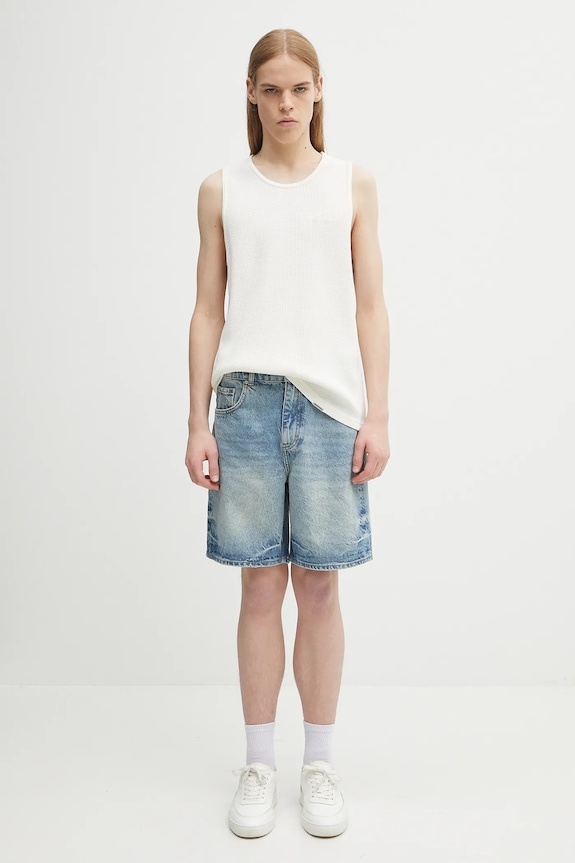 Represent denim shorts R10T Tailored Denim Shorts MLM61038.07 blue
