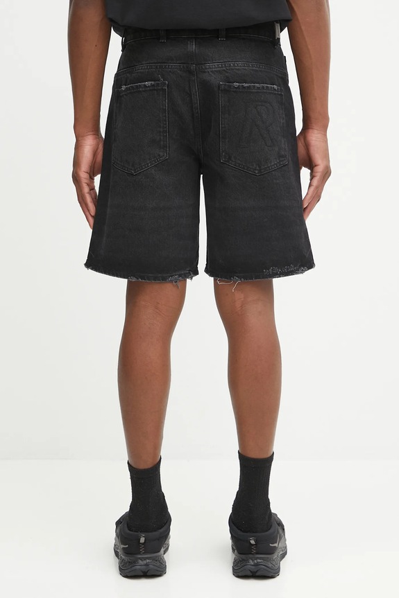 Clothing Represent denim shorts R10T Tailored Denim Shorts MLM61038.01 black