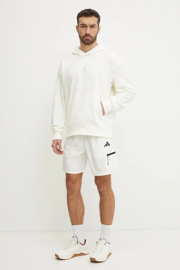 adidas szorty City Escape JF3348 beżowy SS25