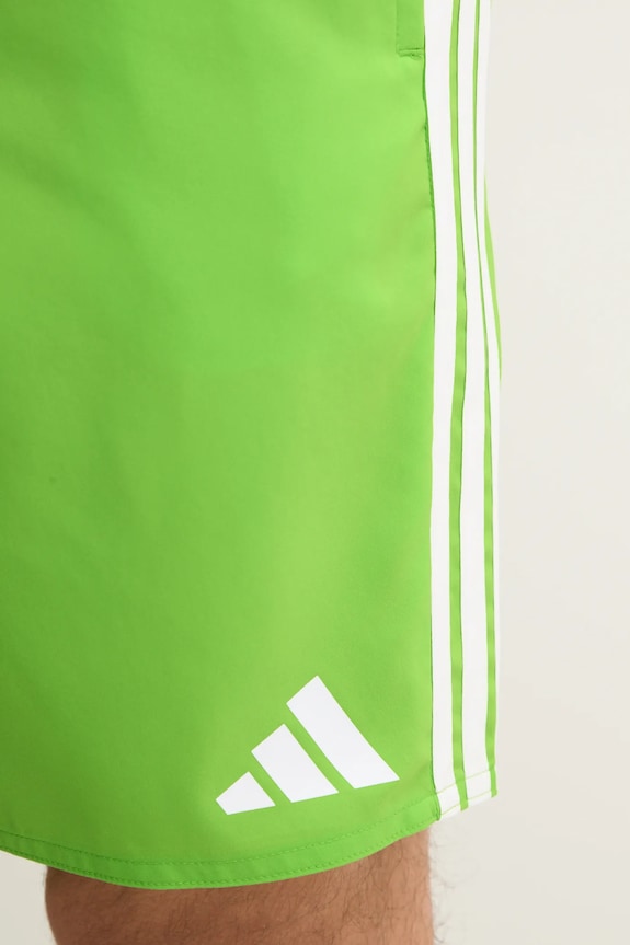 Купальные шорты adidas 3S BLD SH 8IN зелёный JD4242