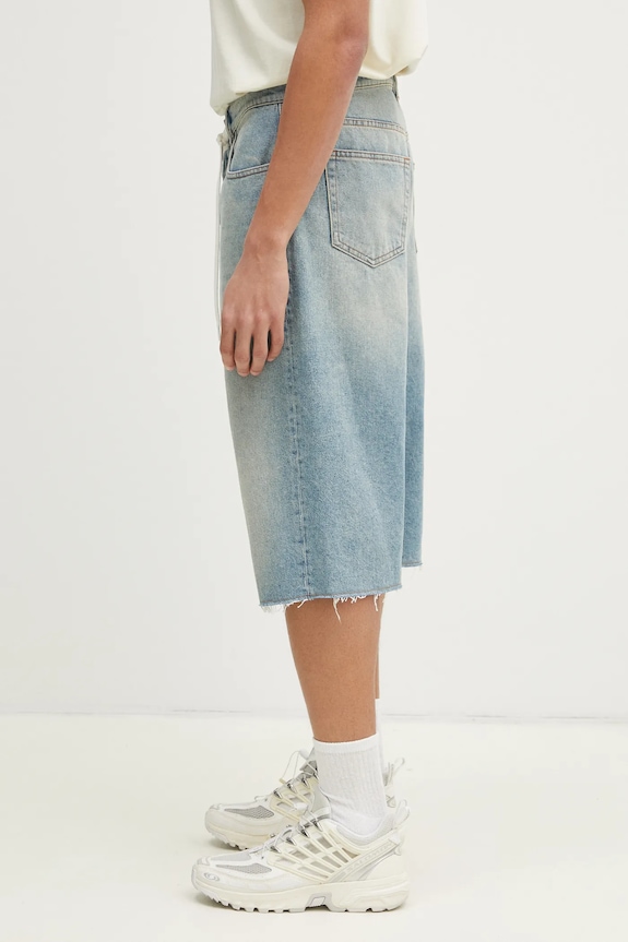 MM6 Maison Margiela szorty jeansowe SH0MU0014 niebieski SS25