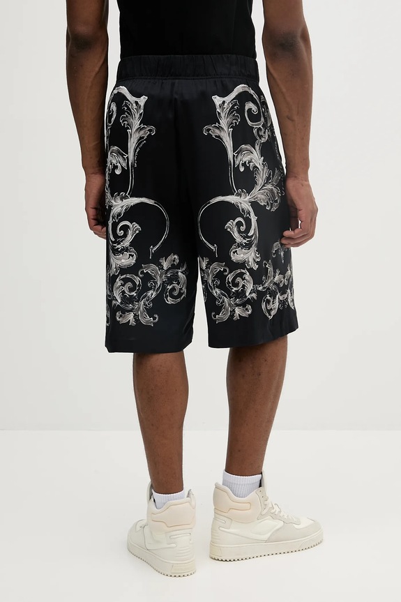 Oblečení Kraťasy Versace Jeans Couture 78GAD10B.NS626 černá