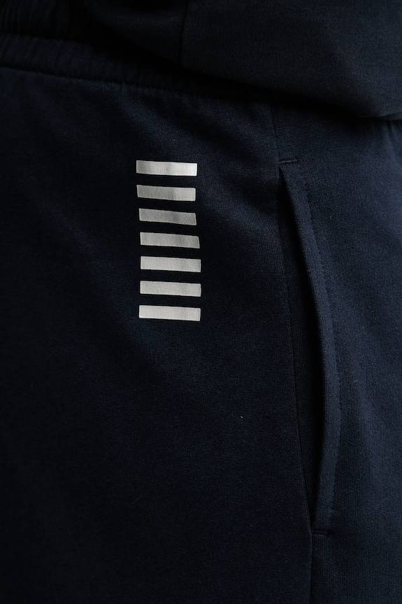EA7 Emporio Armani pamut rövidnadrág sötétkék PJVRZ.8NPS65