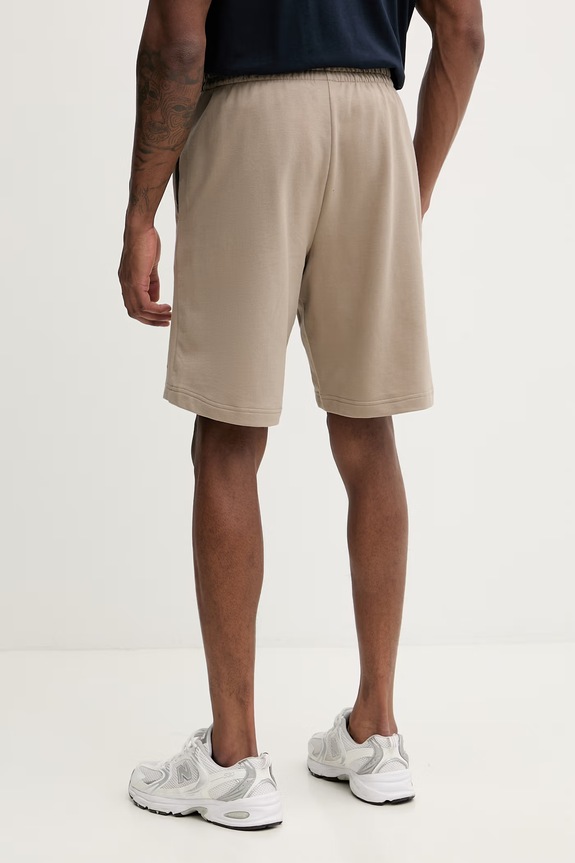 Odzież EA7 Emporio Armani szorty dresowe męskie bawełniane PJVRZ.8NPS65 beżowy