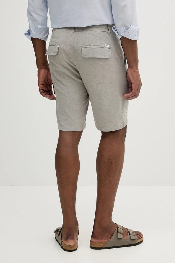 Odjeća Lanene kratke hlače Lindbergh 30.508003.GREY siva