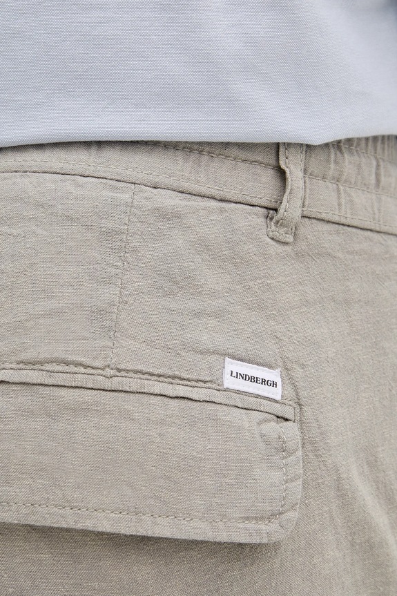 Lanene kratke hlače Lindbergh siva 30.508003.GREY