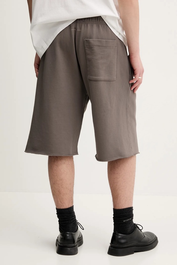 Odzież MM6 Maison Margiela szorty bawełniane SH0MU0016.M25012 brązowy