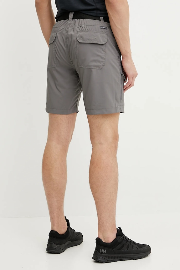 Abbigliamento Columbia pantaloncini da esterno Silver Ridge 2030753 grigio