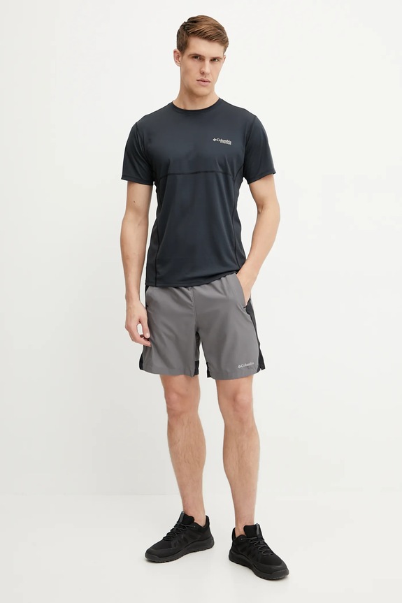 Σορτς εξωτερικού χώρου Columbia Three Pitch 2114743 γκρί SS25