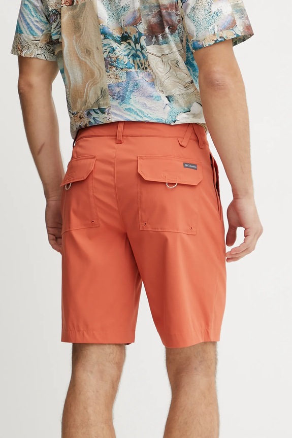 Îmbrăcăminte Columbia pantaloni scurți outdoor Tech Trail 2114764 portocaliu
