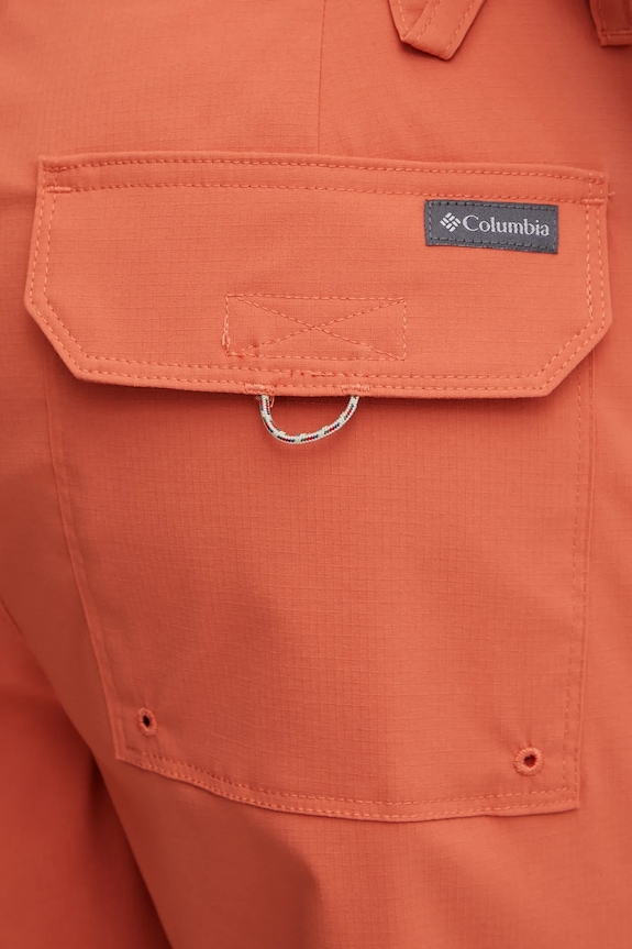 Columbia pantaloni scurți outdoor Tech Trail portocaliu 2114764