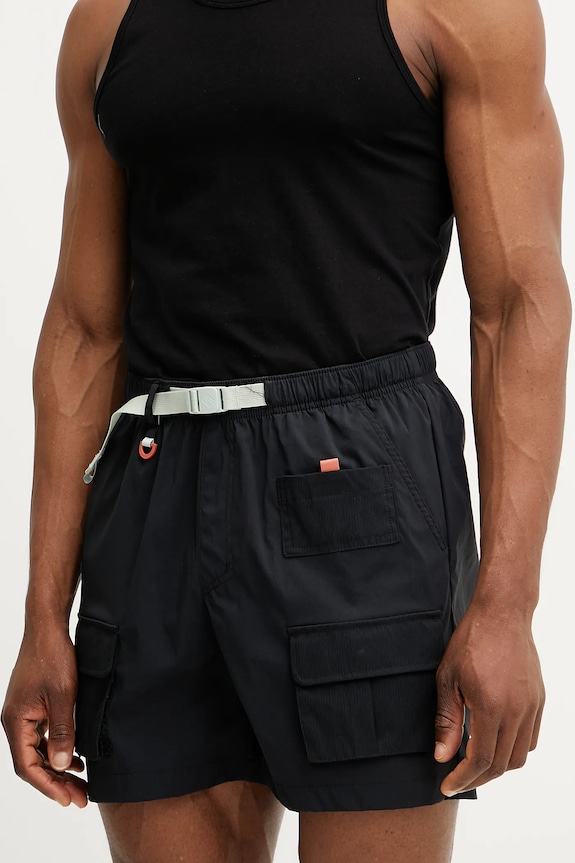 Columbia pantaloncini da esterno Cove Beach tessuto elasticizzato nero 2119501