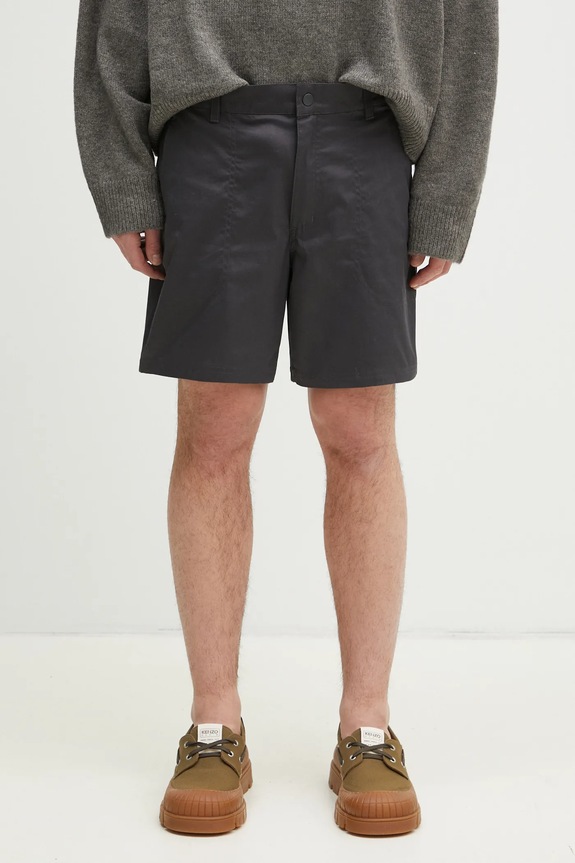 Columbia pantaloncini da esterno Landroamer tessuto elasticizzato grigio 2120621