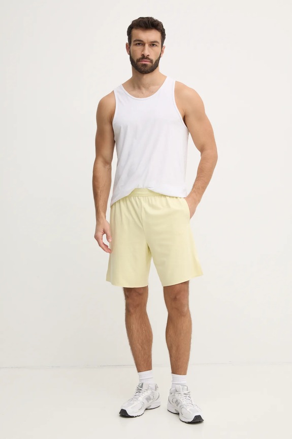 Tréningové šortky Calvin Klein Performance LVGMS5S850 žltá SS25