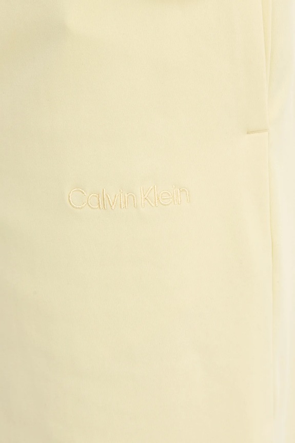 Tréningové šortky Calvin Klein Performance žltá LVGMS5S850
