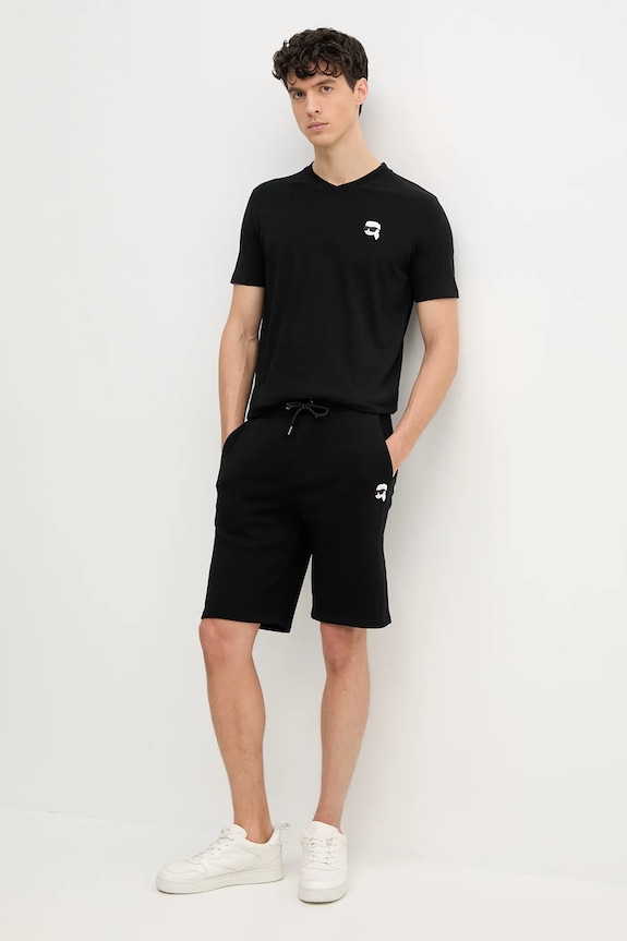 Kratke hlače Karl Lagerfeld 552900.705014 crna SS25