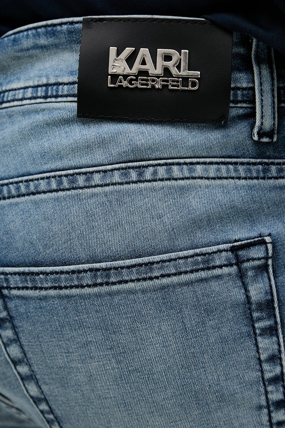Karl Lagerfeld pantaloncini di jeans blu 552833.265820