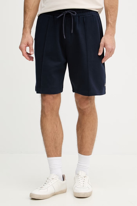 United Colors of Benetton pantaloni scurți de trening pentru bărbați, din bumbac bleumarin 342ZU900X